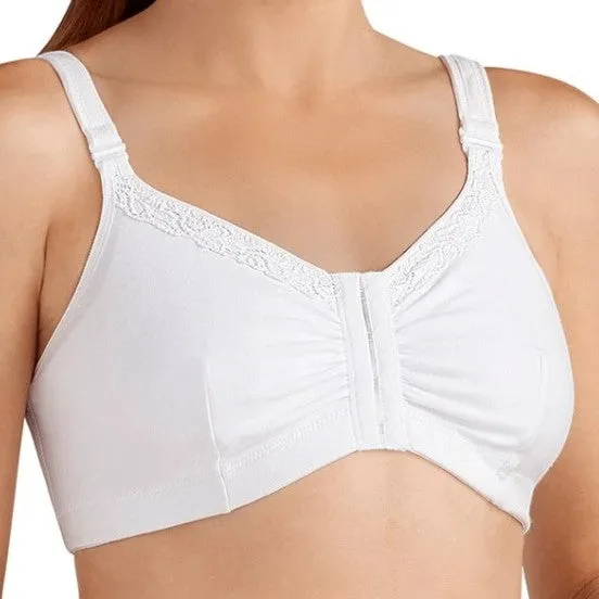 2160K Hannah Kit Wire-Free Picketed Mastectomy Bra Kit | White