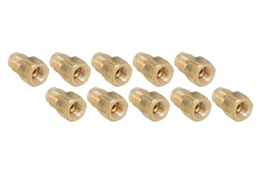 (3/8-24 I)F, (M12x1.0 B)M | Brass Adapter | 10ct