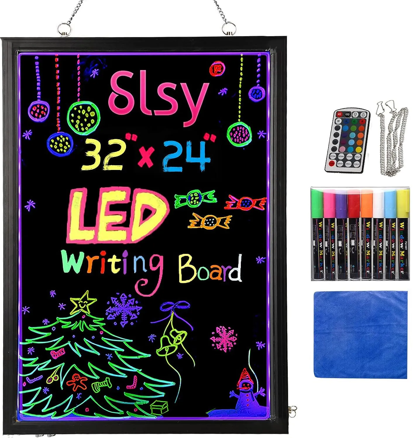 40_60cm LED Message Writing Board