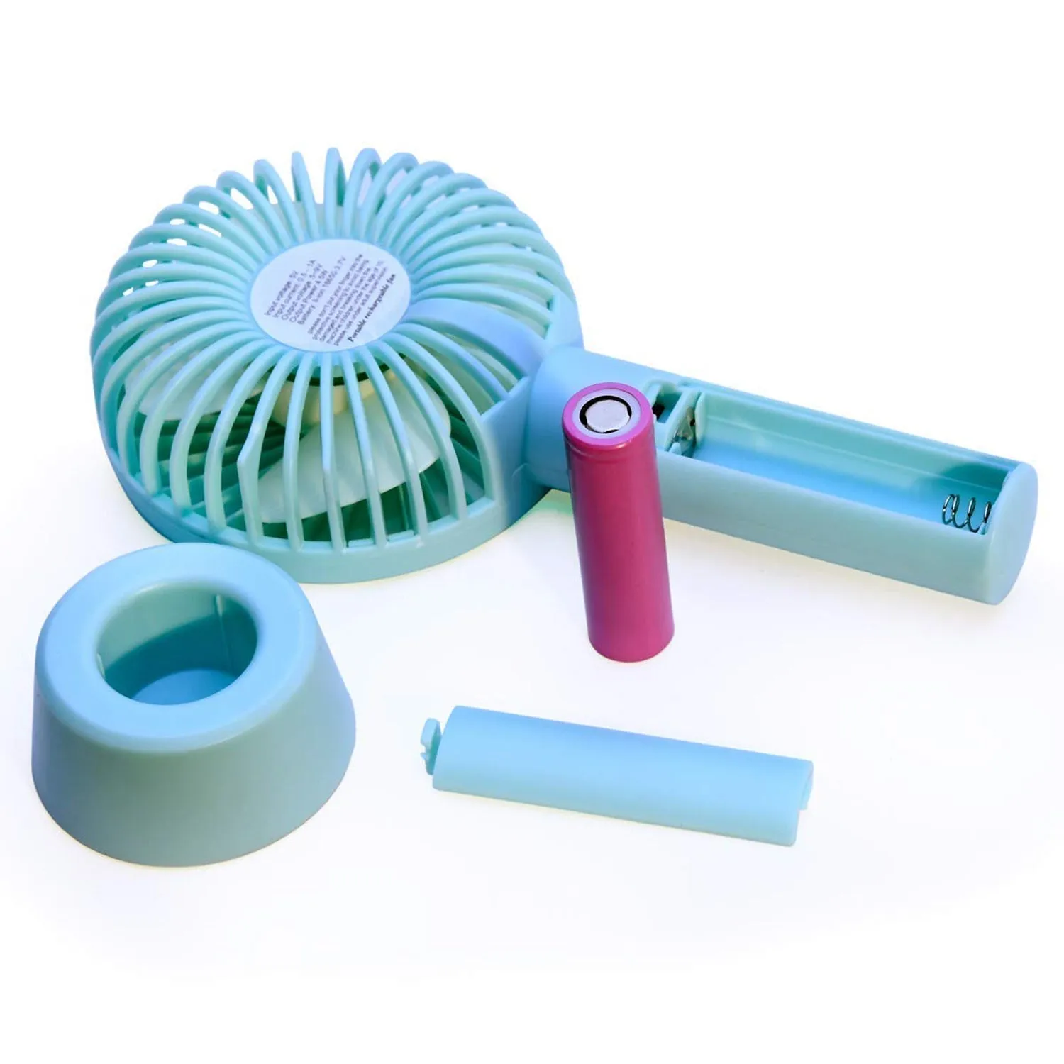 4787 Portable Handheld Fan used in summers in all kinds of places including household and offices etc.(Battery Not Include)