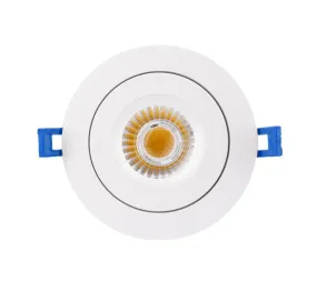 4" Slim Gimbal Downlight 3CCT Light - Change & Dim by Wall Switch