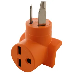 AC WORKS® [AD1030630] 3-Prong Dryer 10-30P Plug to 6-30R 3-Prong 30 Amp 250 Volt HVAC Female Adapter