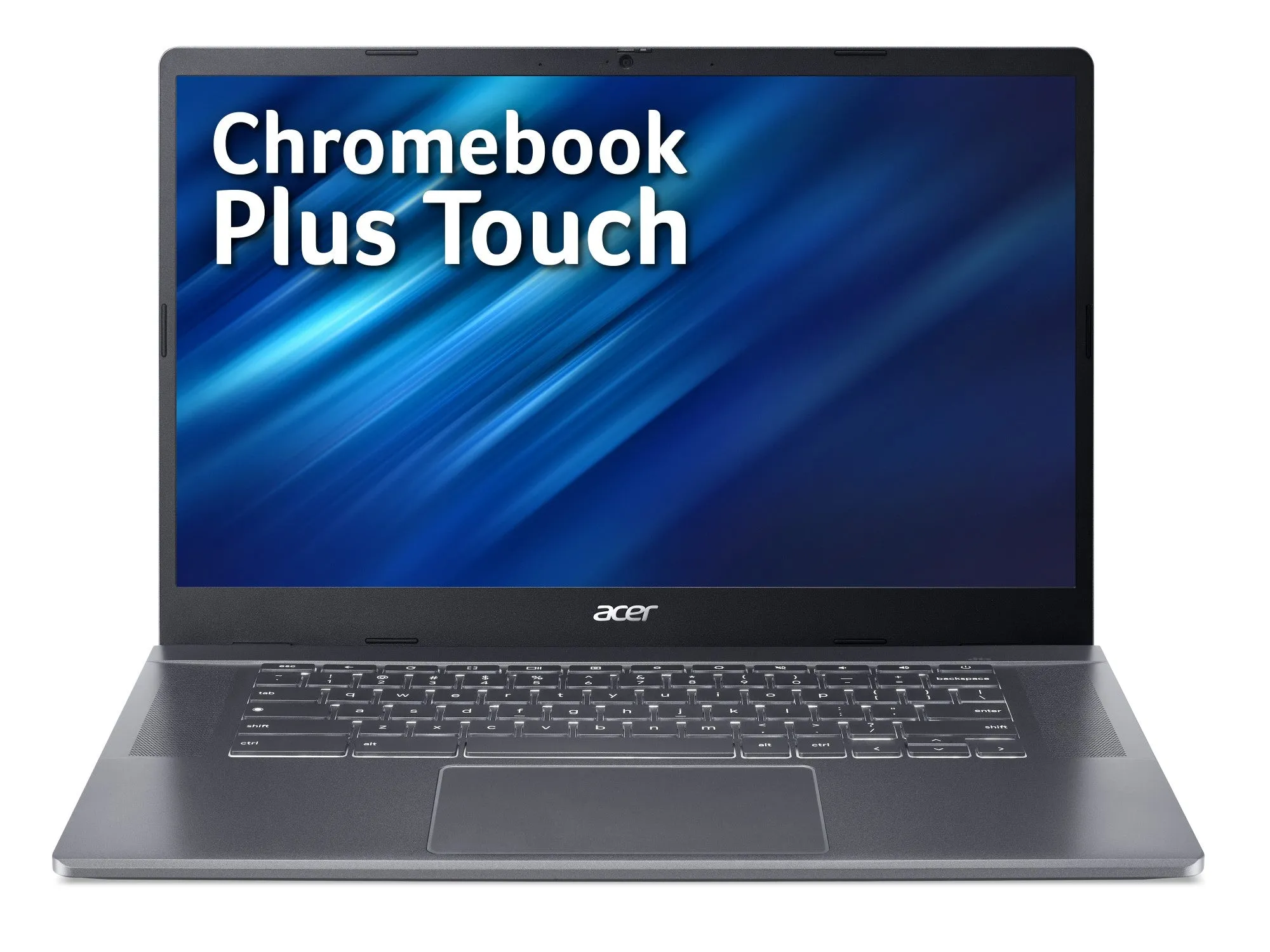 Acer Chromebook, Intel Core i3-1215U, 8 GB RAM, 256 GB SSD, 15.6" Inch FHD Touchscreen Display, Grey