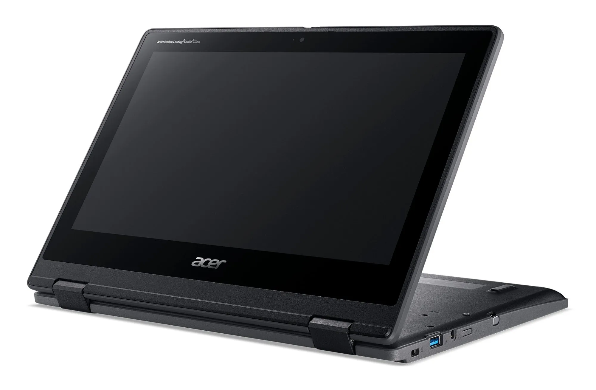 Acer TravelMate Spin Laptop, Intel Celeron N6000, 8 GB RAM, 256 GB SSD, 11.6" Inch Touchscreen FHD Display, Win 11 Pro, Black