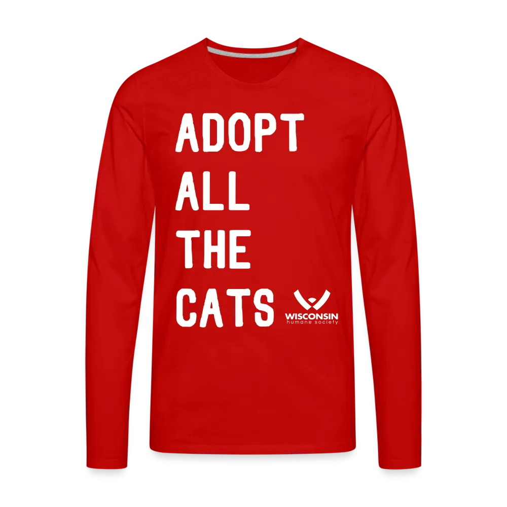 Adopt All the Cats Classic Premium Long Sleeve T-Shirt