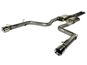 AFE MACH Force-Xp Cat-Back Exhaust System (Polished Tips): 300 / Challenger / Magnum 5.7L Hemi 2005 - 2010