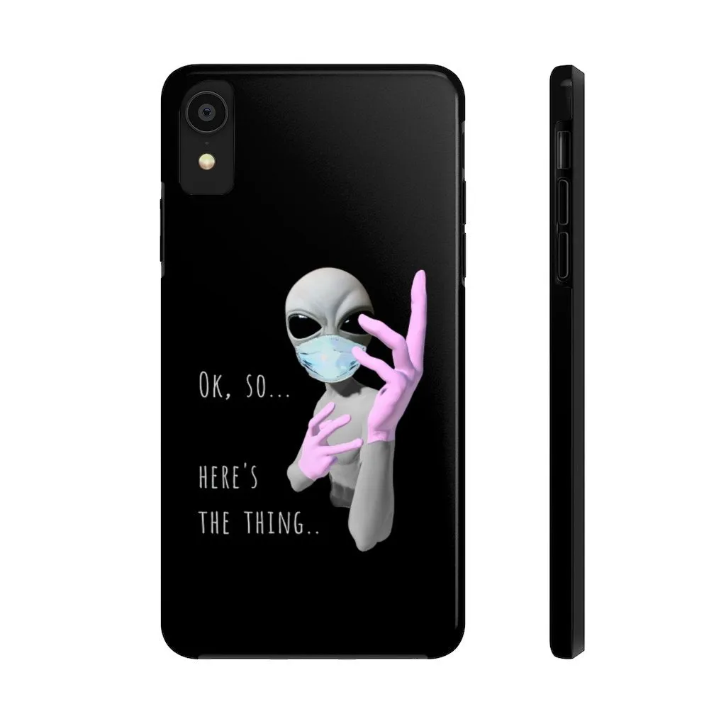 Alien Nurse (Thing) Case Mate Tough Phone Cases