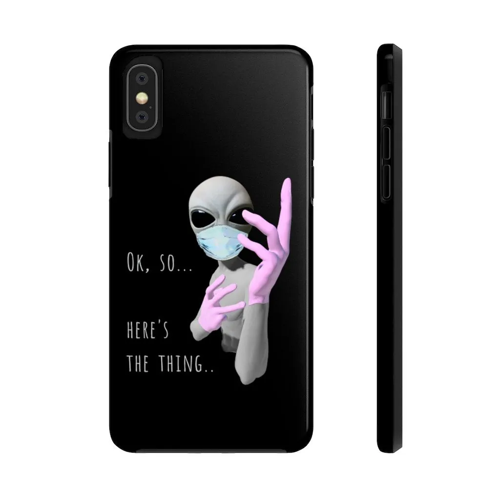 Alien Nurse (Thing) Case Mate Tough Phone Cases