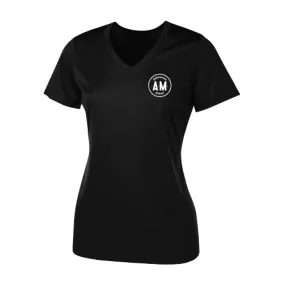 AM DEJEUNER - LADIES' SERVER V-NECK S/S TEE