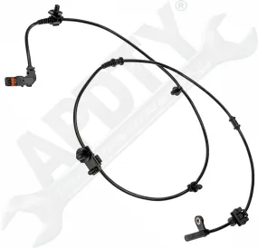 APDTY 137340 ABS Wheel Speed Sensor w/ Harness Fits Select 300, Charger, Magnum