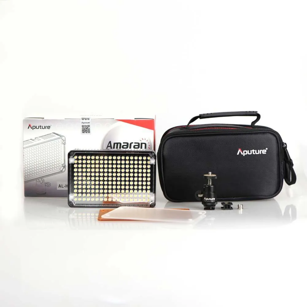 Aputure 4x H198 LED Video Continuous Portable Lighting Kit With Boom (from 1680 lumens at 1m)