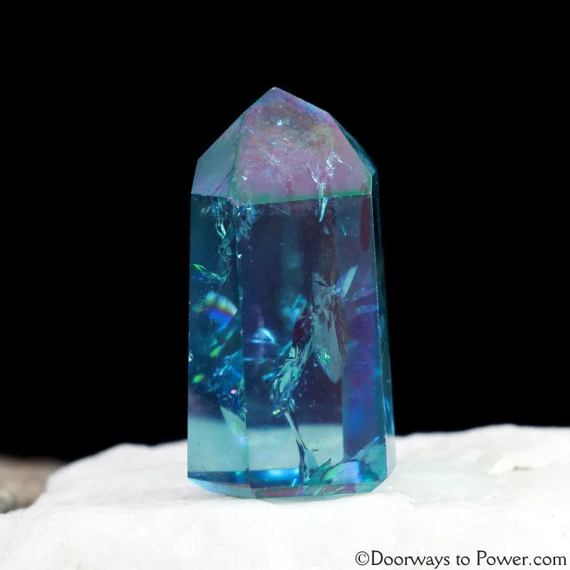 Aqua Aura Master Initiation Channeling Crystal Point