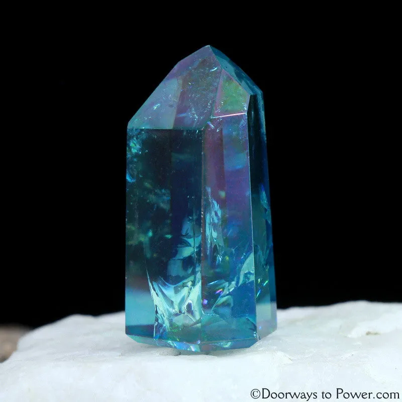 Aqua Aura Master Initiation Channeling Crystal Point