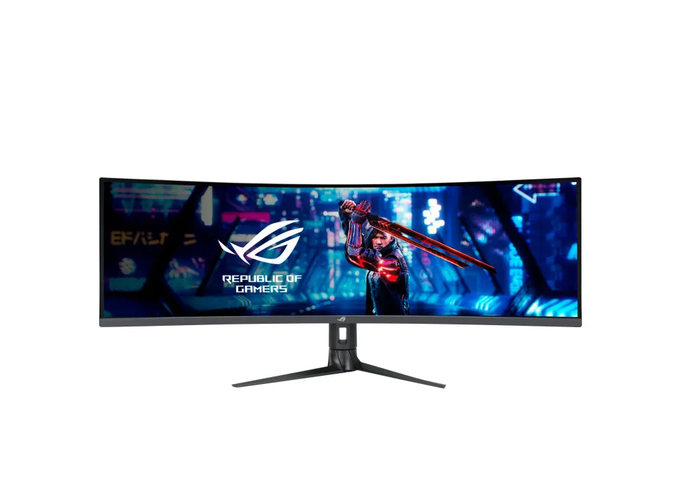 Asus Curved Gaming-Monitor Rog Strix Xg49wcr - 124.5 Cm (49") - 5120 X 1440 Wqhd