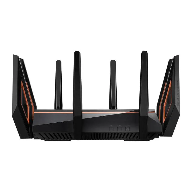 ASUS ROG Rapture (GT-AX11000) Tri-band WiFi 6 Gaming Router - 5GHz (4804Mbps) / USB 3.1 / Gigabit WAN / Gigabit LAN