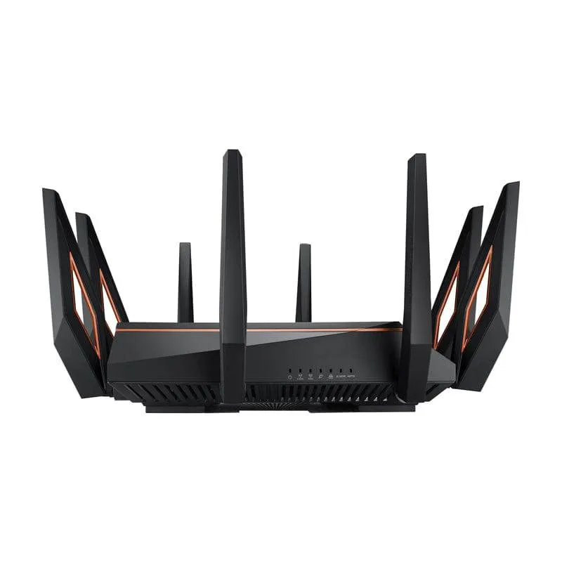 ASUS ROG Rapture (GT-AX11000) Tri-band WiFi 6 Gaming Router - 5GHz (4804Mbps) / USB 3.1 / Gigabit WAN / Gigabit LAN