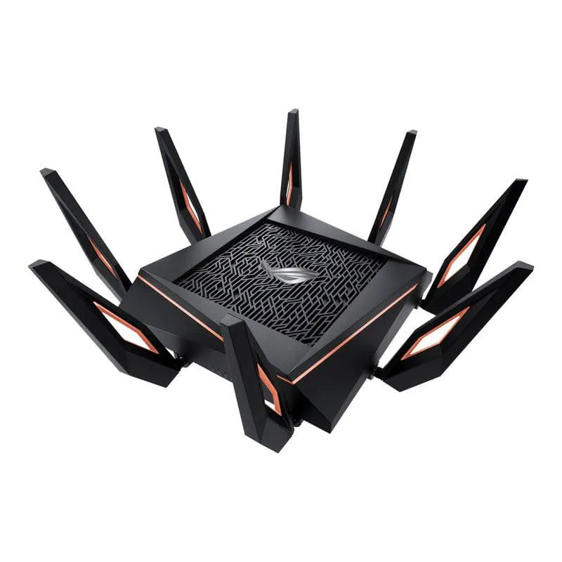 ASUS ROG Rapture (GT-AX11000) Tri-band WiFi 6 Gaming Router - 5GHz (4804Mbps) / USB 3.1 / Gigabit WAN / Gigabit LAN