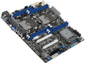 Asus Z11PA-D8 Server And Workstation Motherboard Powered by Intel Xeon Scalable Platform features 8x DIMM slots supporting 3DS ECC RDIMMS