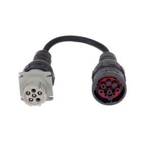 AutoMeter AC25 ADAPTER; J1708; 6PIN TO 9PIN