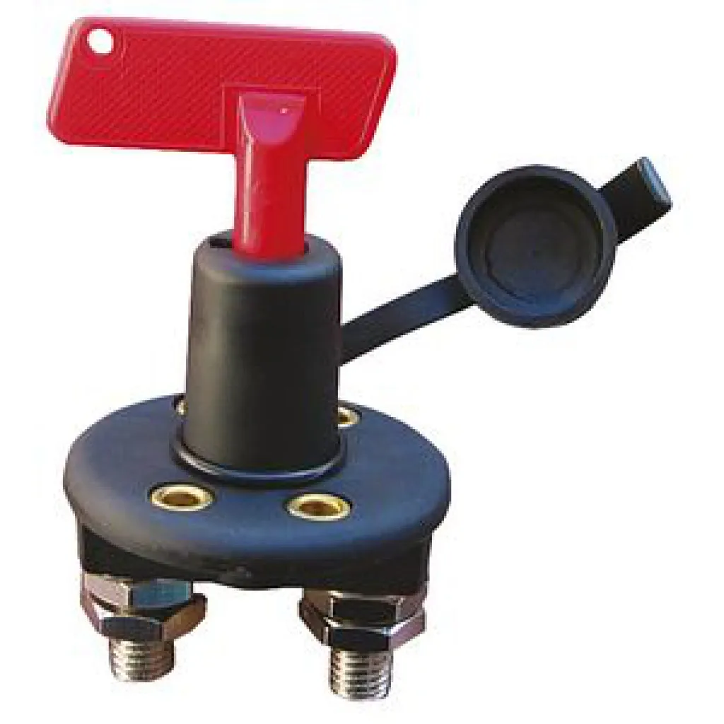 Battery Switch with Key - Single