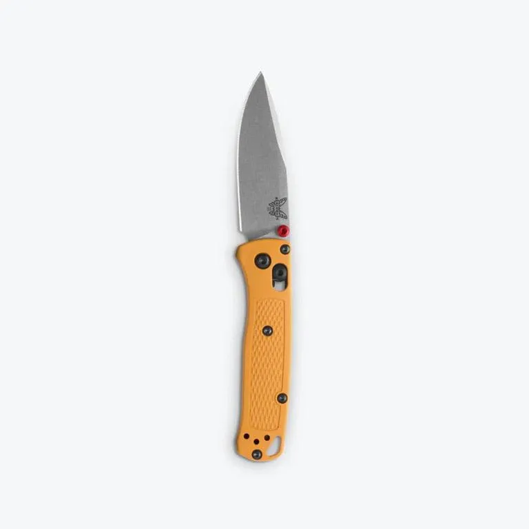 Benchmade 533-08 Mini Bugout Daybreak Yellow Grivory handles 2.82in S30V Stainless Steel Blade