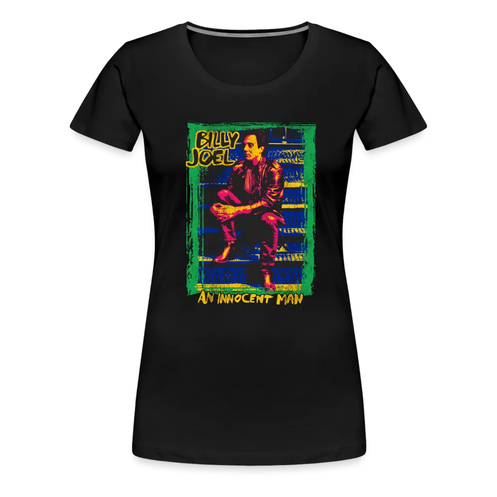 Billy Joel "Innocent Man" Womens T-Shirt - Online Exclusive