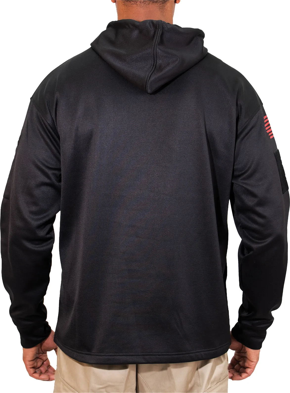 Black Concealed Carry R.E.D. (Remember Everyone Deployed) Hoodie