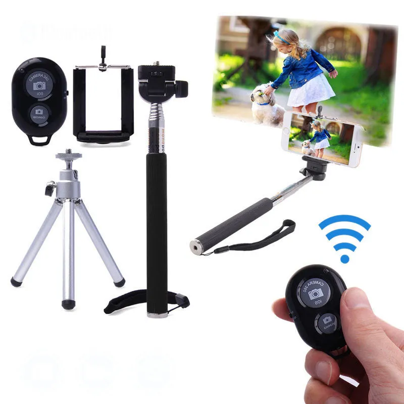 Bluetooth Handheld Selfie Stick