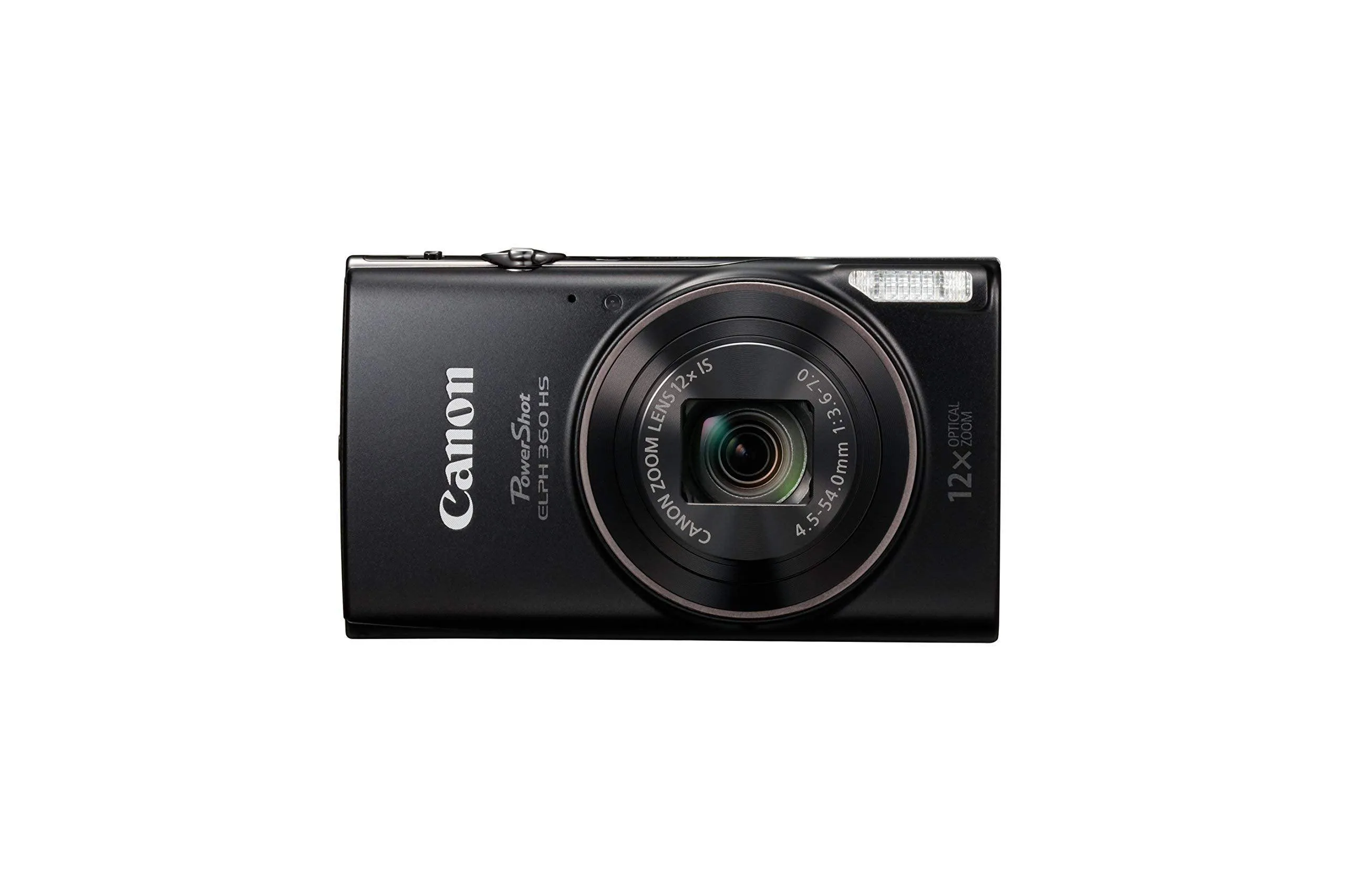 Canon PowerShot ELPH 360 Digital Camera w/ 12x Optical Zoom and Image Stabilization.