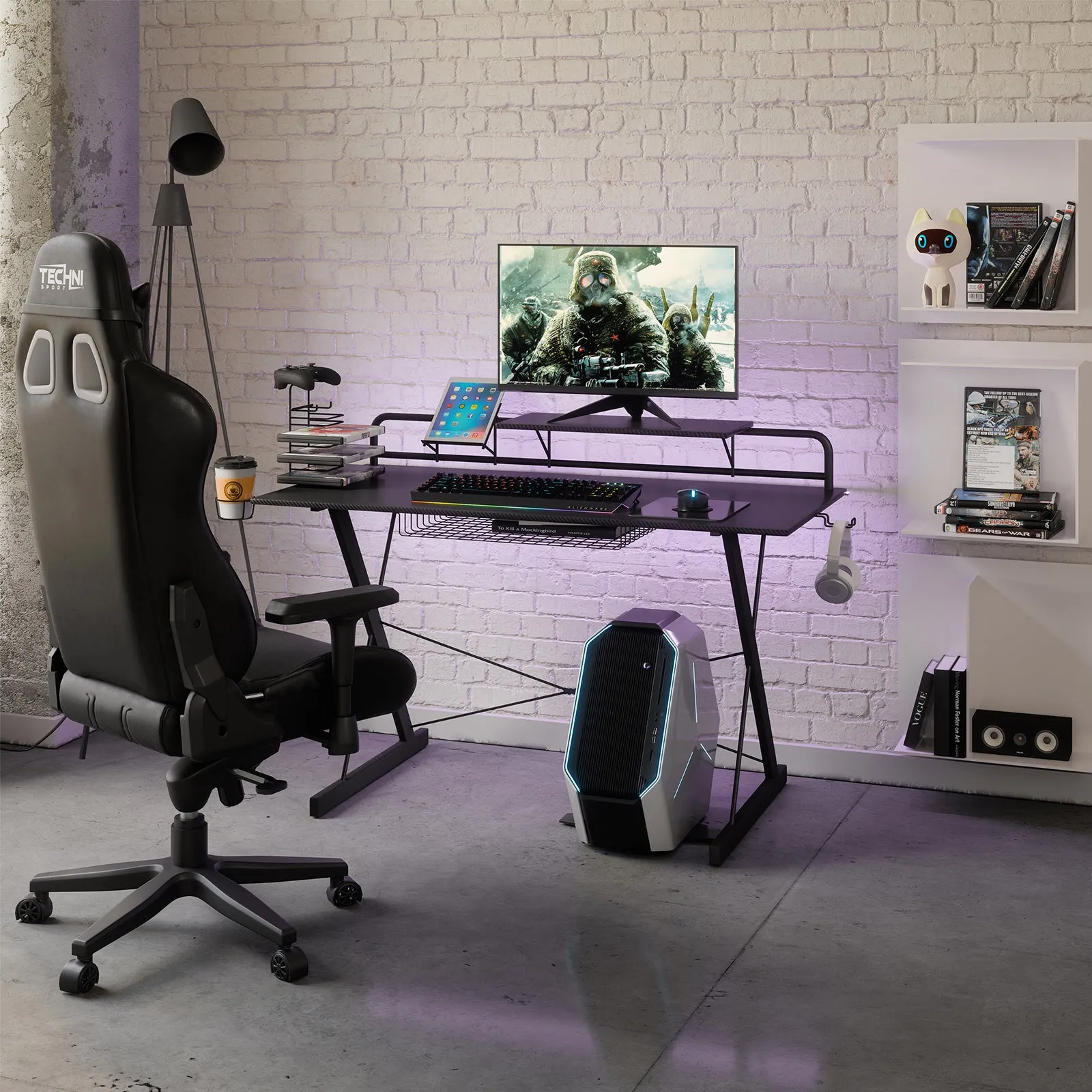 Carbon Gaming Desk