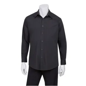 Chef Works D150BLK3XL Dress Shirt