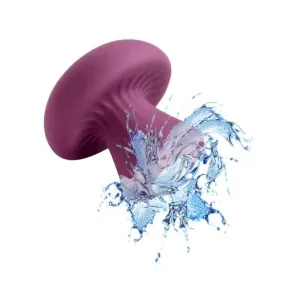 CLOUD 9 HEALTH & WELLNESS PLUM PERSONAL MUSHROOM MASSAGER