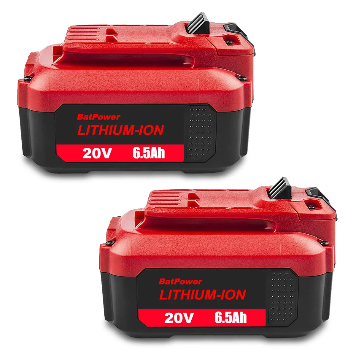 CMCB204 6.5Ah 20V V20 High Capacity Lithium Ion Battery Replacement for CRAFTSMAN 20V Battery 6.0Ah 5.0Ah 4.0Ah 3.0Ah 2.0Ah 20V Max CMCB206 CMCB205 CMCB204 CMCB202 V20 Battery