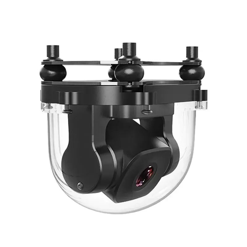 Compatible Ultra-Wide Angle FPV Gimbal Camera 160° FOV 1080p for Drones