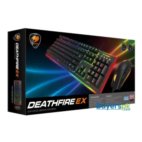 Cougar Deathfire ex Rgb Gaming Gear Combo