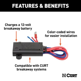 CURT 52025 CURT 52025 Trailer Breakaway Battery Charger