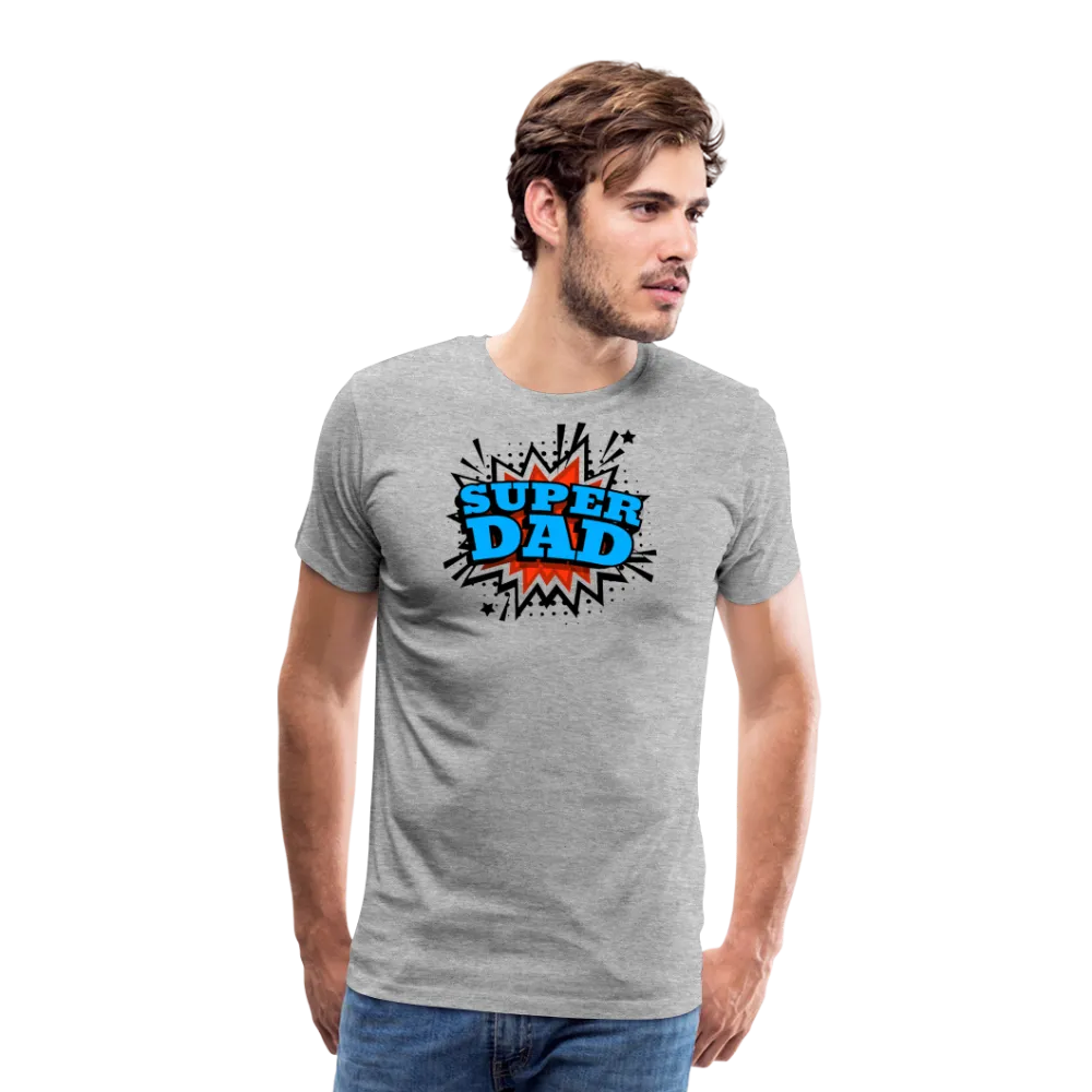 Dad Force One: Soaring in 'Super Dad' Style Men's Premium T-Shirt