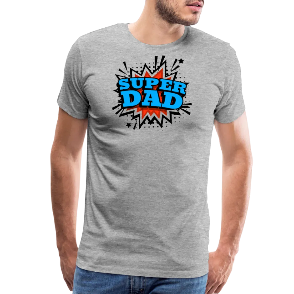 Dad Force One: Soaring in 'Super Dad' Style Men's Premium T-Shirt