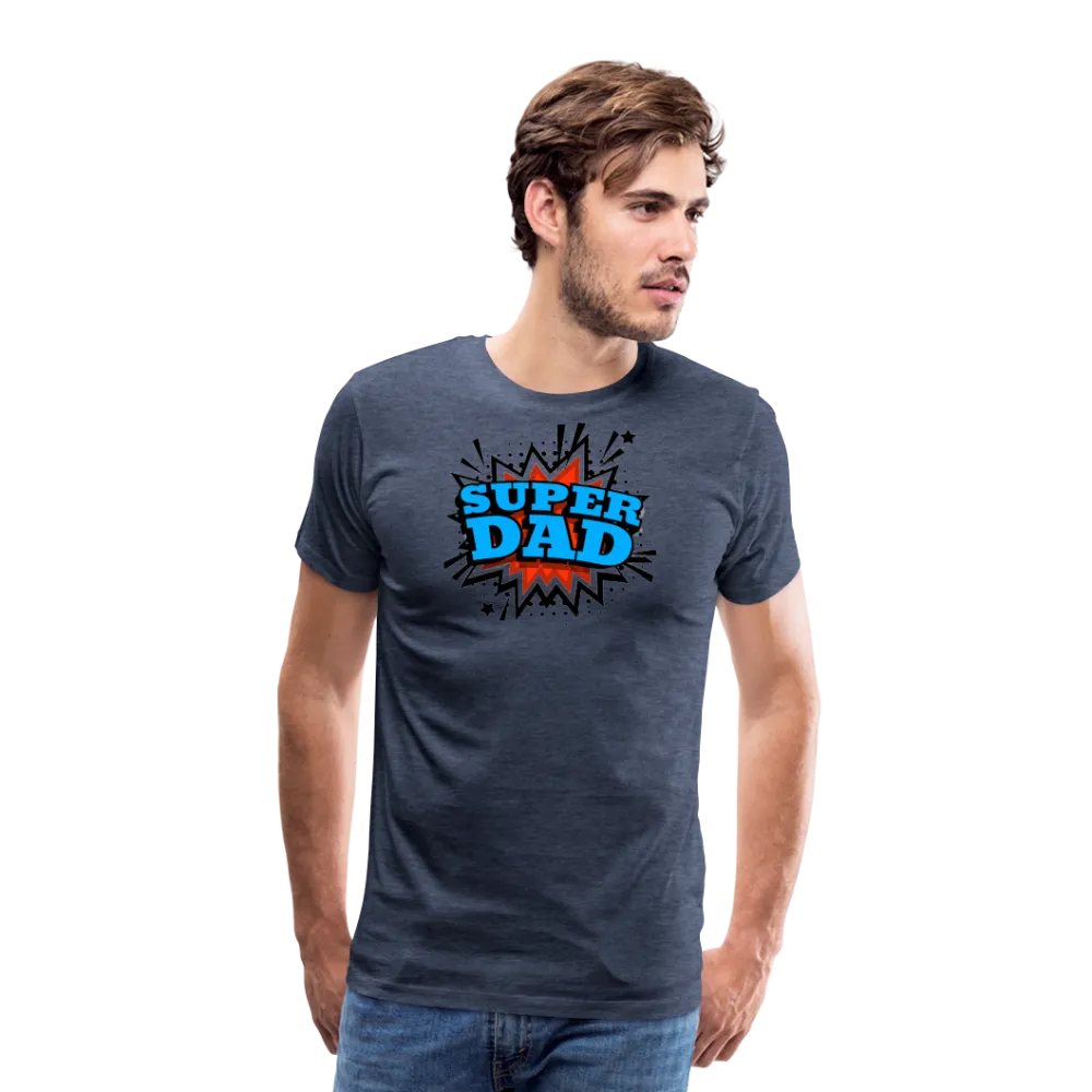 Dad Force One: Soaring in 'Super Dad' Style Men's Premium T-Shirt