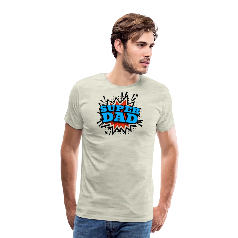 Dad Force One: Soaring in 'Super Dad' Style Men's Premium T-Shirt