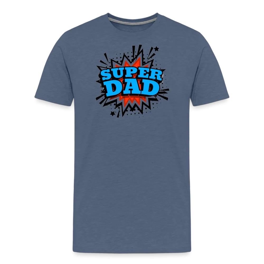 Dad Force One: Soaring in 'Super Dad' Style Men's Premium T-Shirt