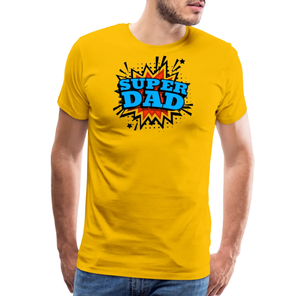 Dad Force One: Soaring in 'Super Dad' Style Men's Premium T-Shirt