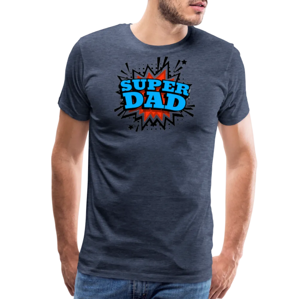 Dad Force One: Soaring in 'Super Dad' Style Men's Premium T-Shirt