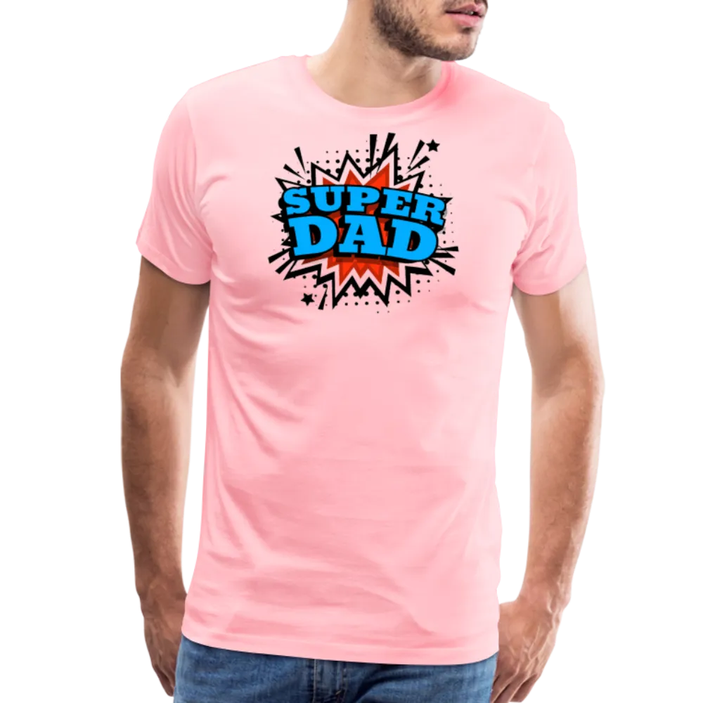 Dad Force One: Soaring in 'Super Dad' Style Men's Premium T-Shirt