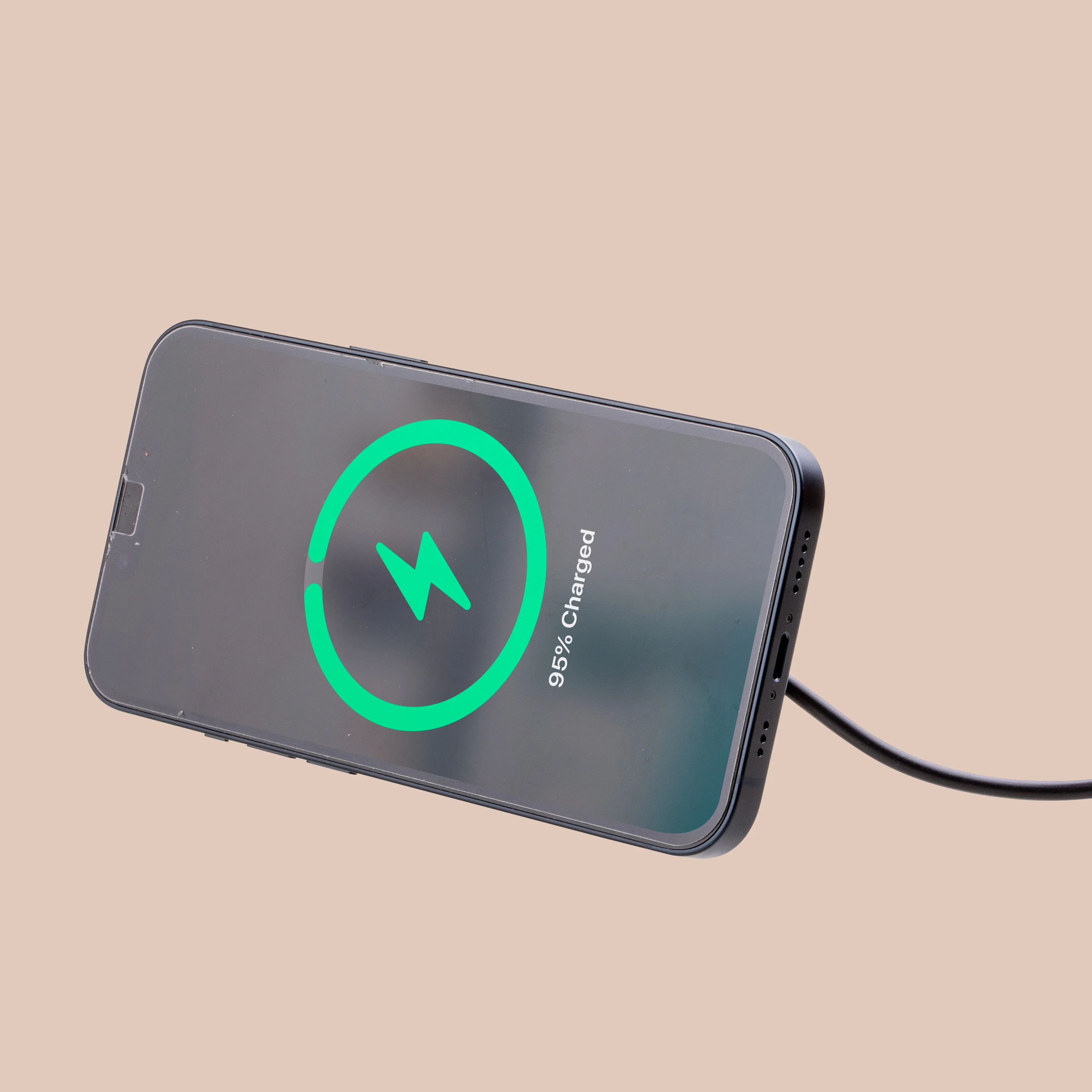 Dark Green Swirl Wireless Charger