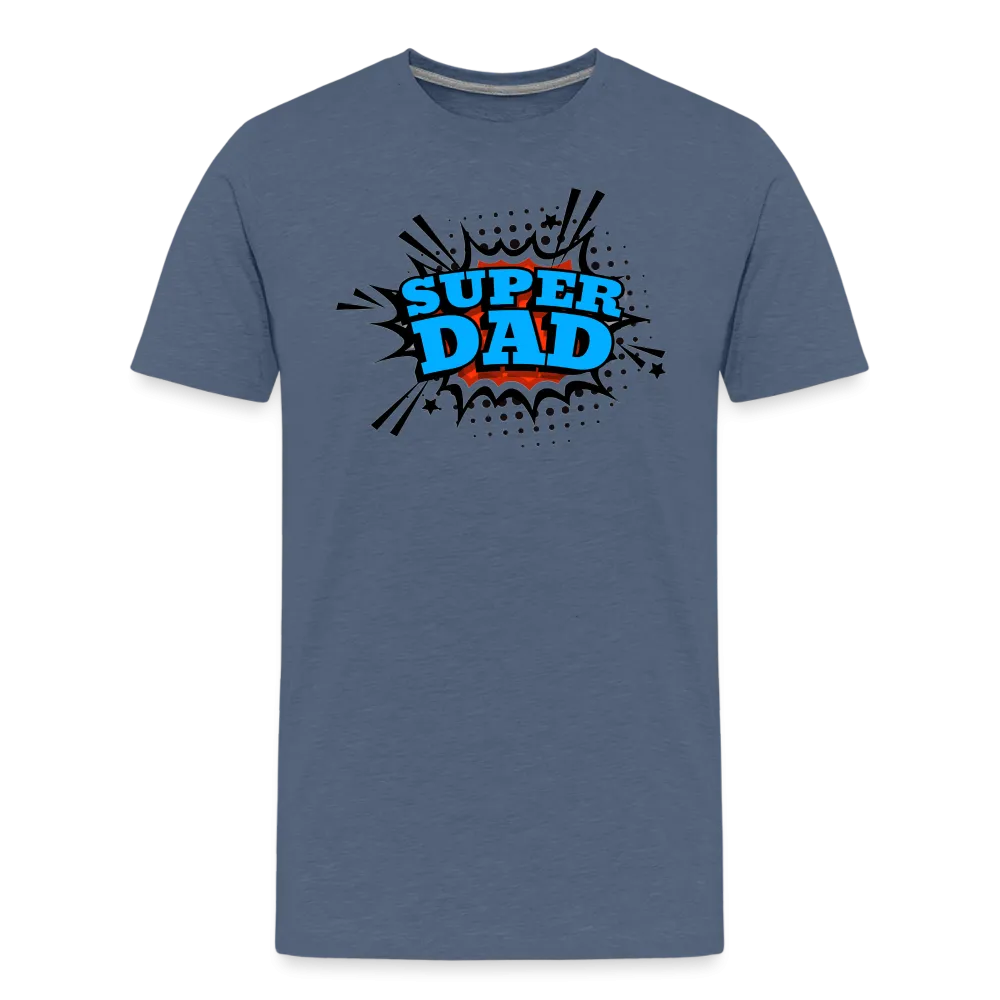 Defender of the Dad-verse: The 'Super Dad' Odyssey Tee Men's Premium T-Shirt