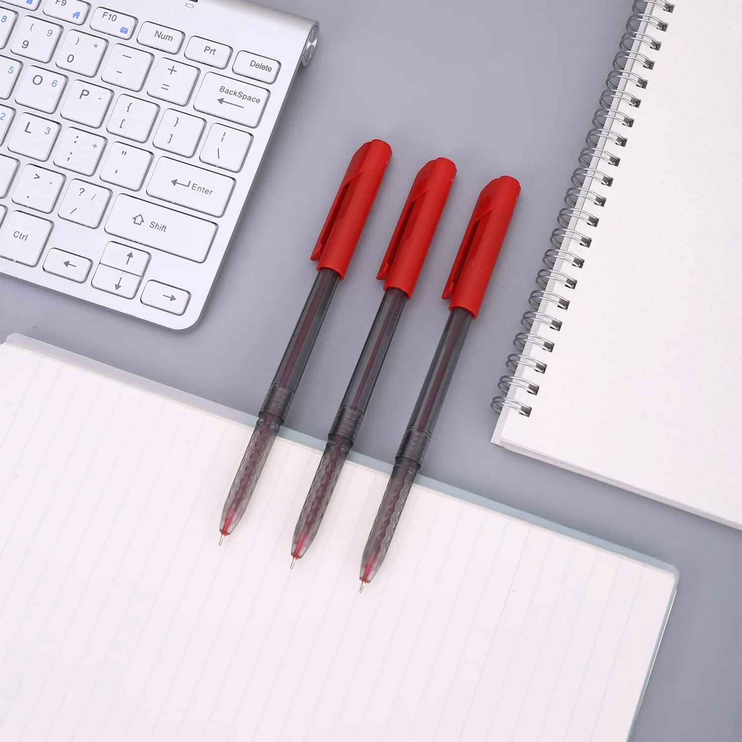 Deli Ball Point Pen Mini tip 0.7mm - Red