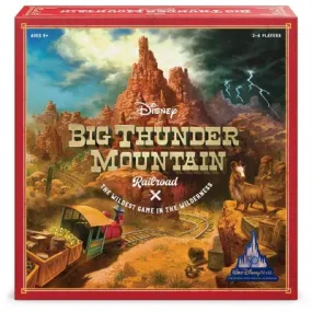 Disney Big Thunder Mountain Railroad Game Sculpted Mountain Cards Marbles