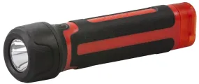 Dorcy 46-3762 Handheld Flashlight, AA Battery, LED Lamp, 120 Lumens Lumens, 120 hr Run Time, Black/Red :CD: QUANTITY: 1