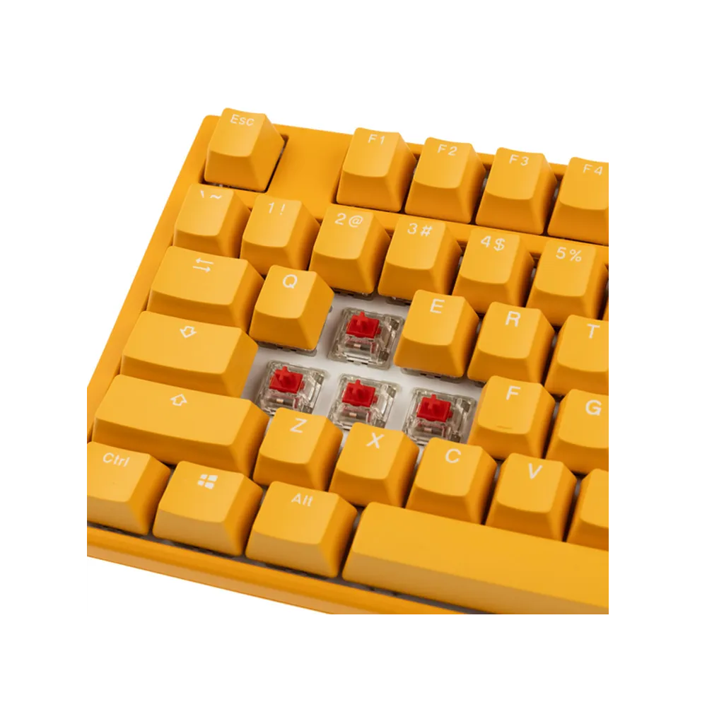 Ducky Mechanical Wired Gaming Keyboard One 3 Yellow